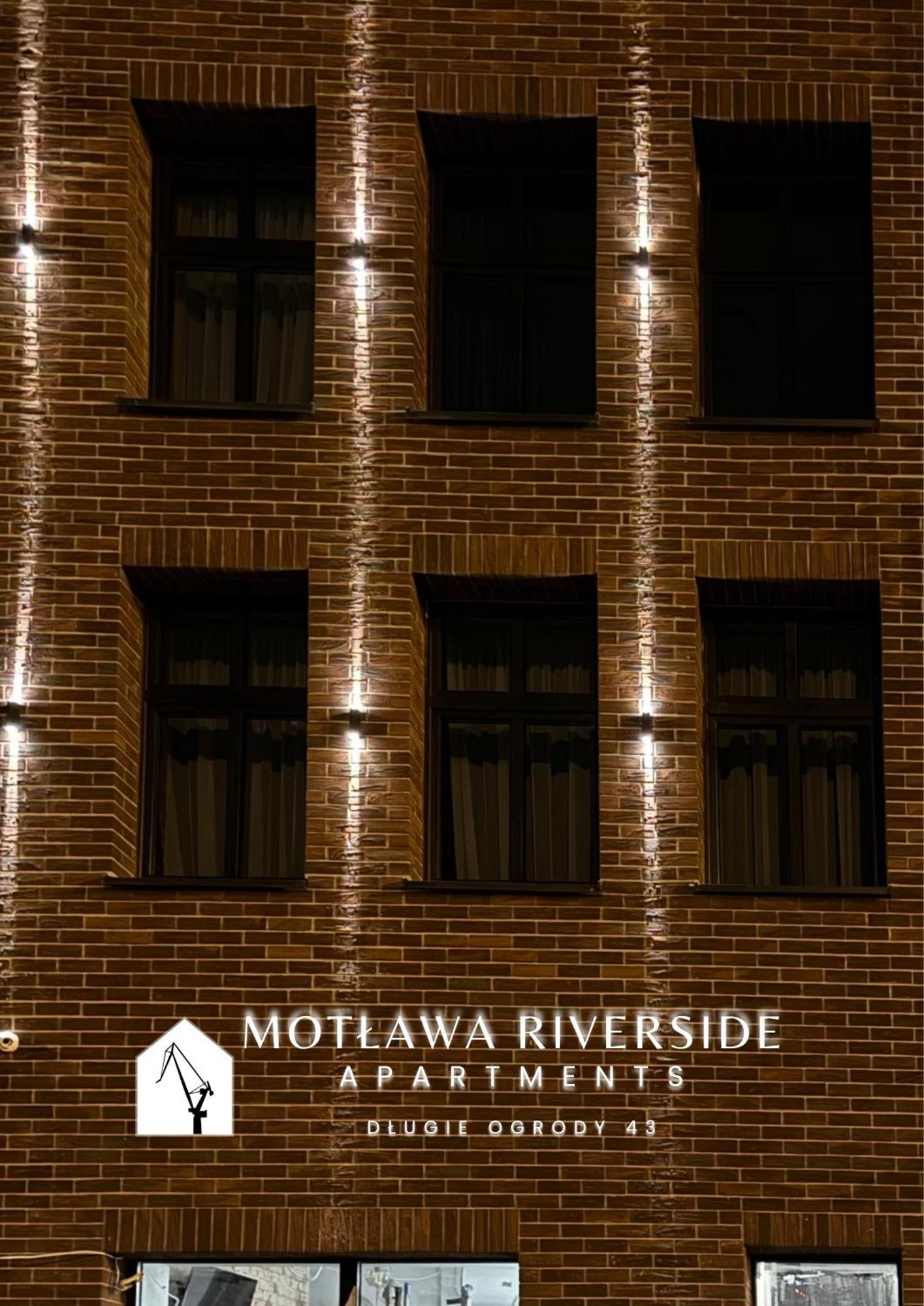 Motlawa Riverside Apartments - Boutique Stay In Gdansk Exterior photo